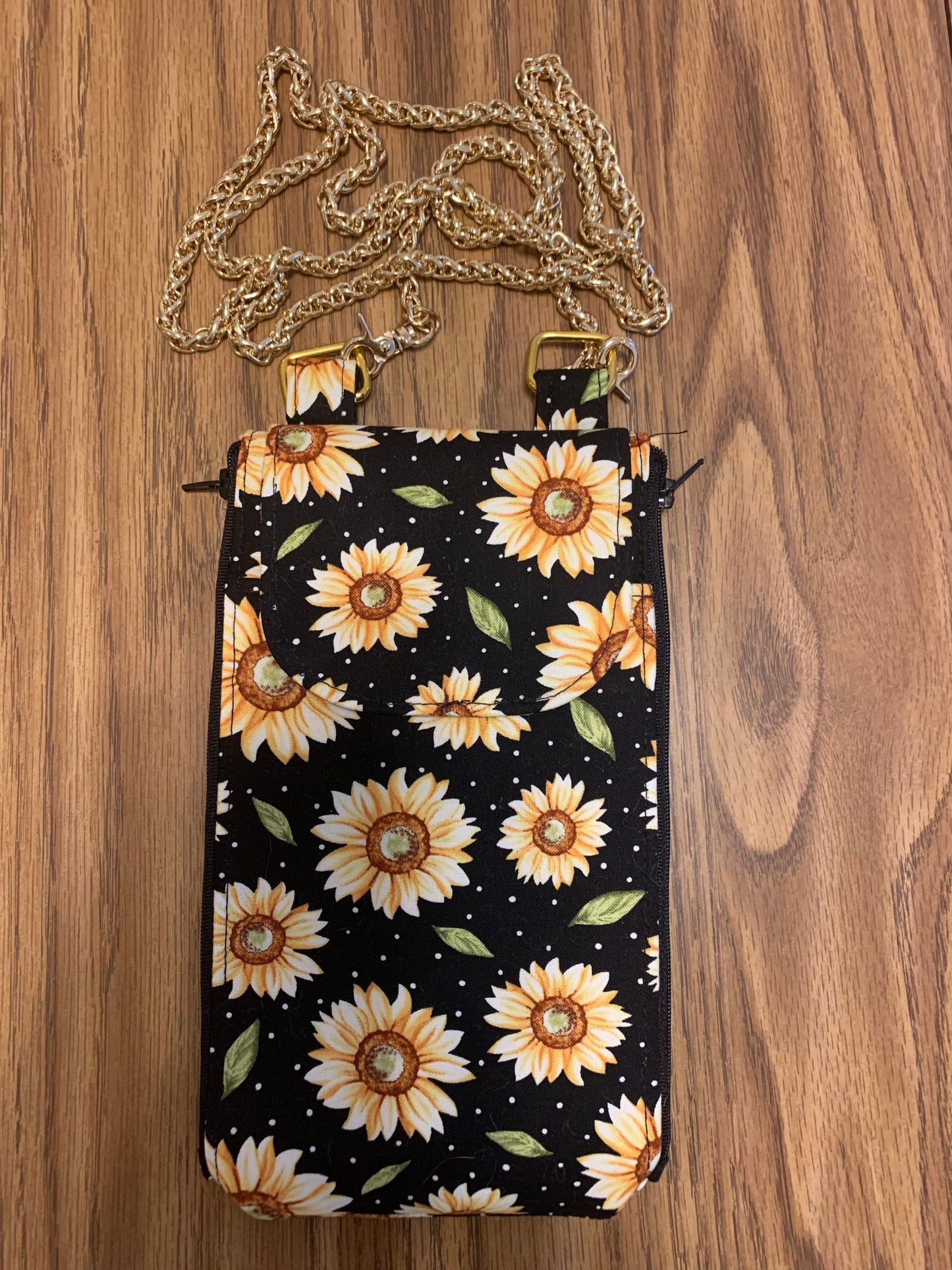 Sunflower Crossbody Cellphone Bag