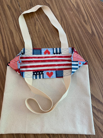 USA Patchwork Tote